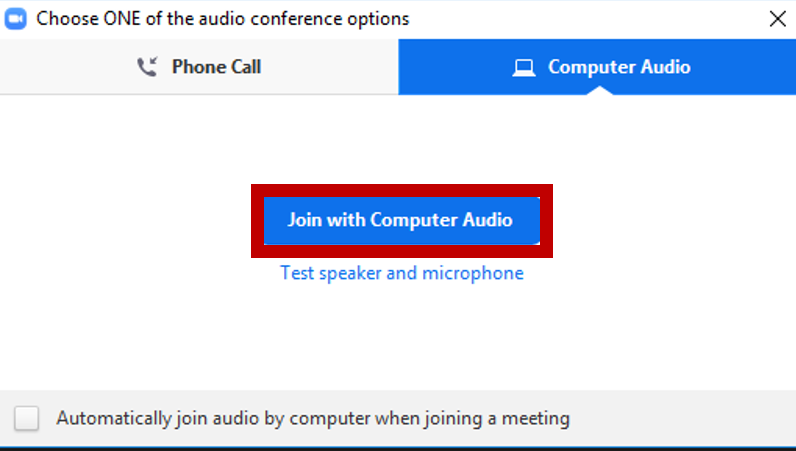 Join a Meeting - PC