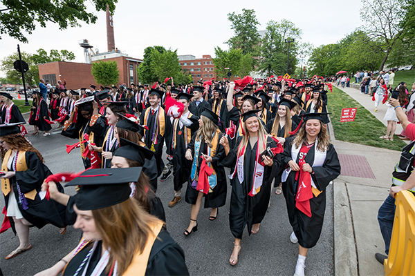 WKU students ready for Topper Walk