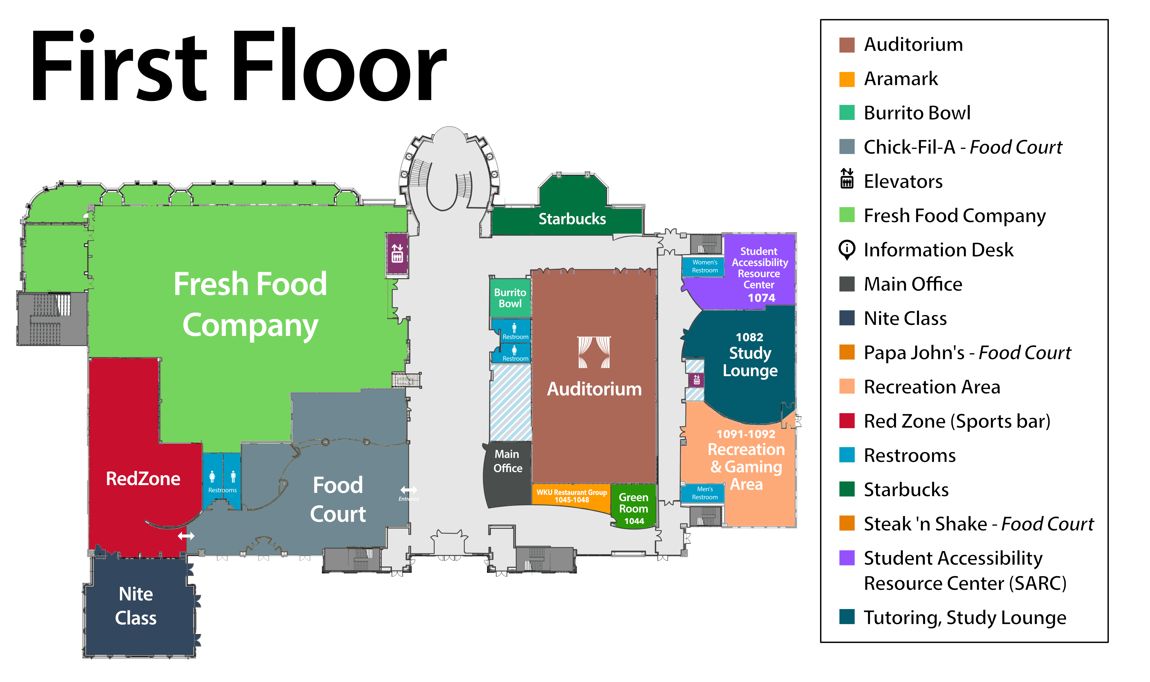 1st Floor of DSU