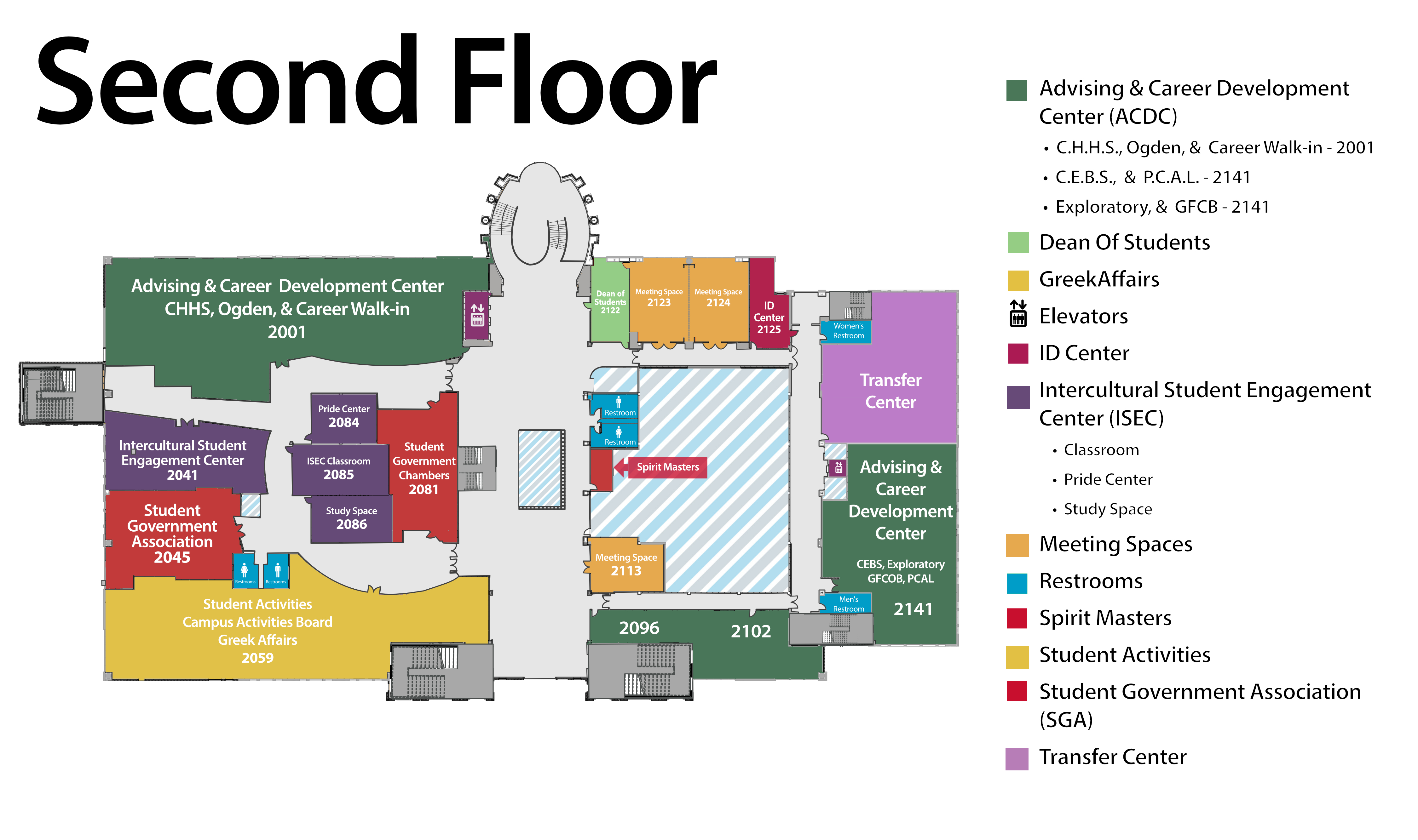 2nd Floor of DSU