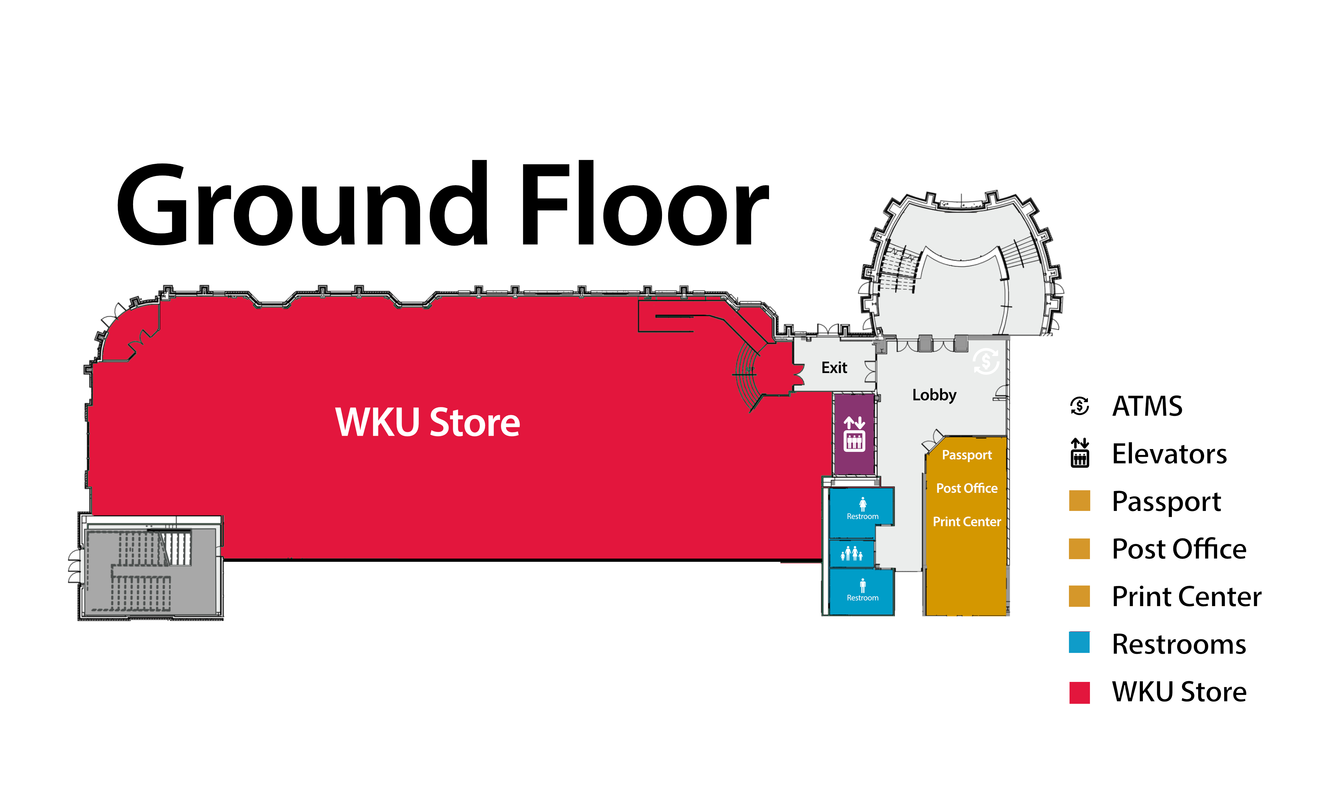 Ground Floor of DSU