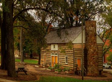 Felts Log House