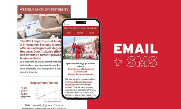Examples of Email and SMS
