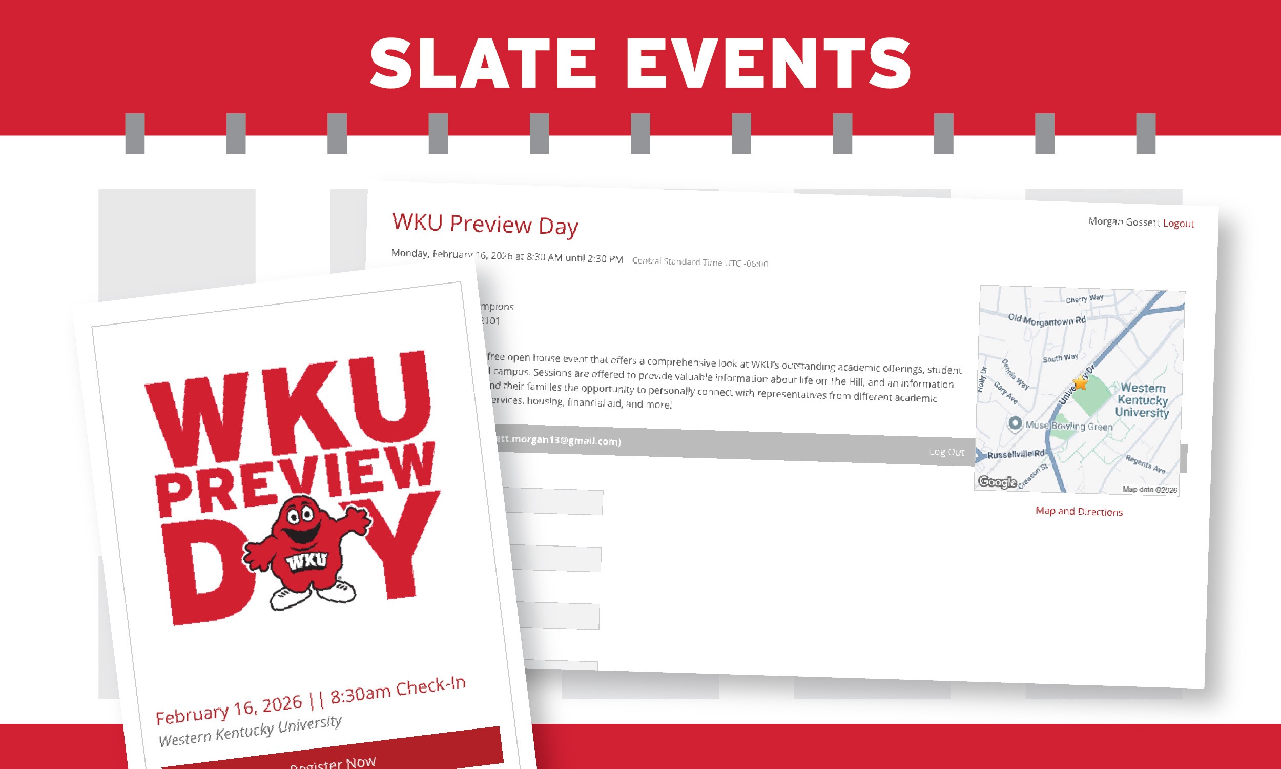 Examples of Slate Events