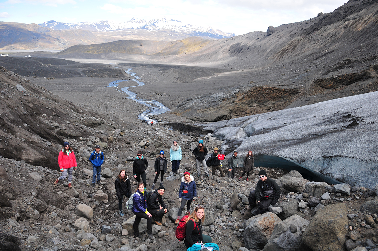 Students in Rocks