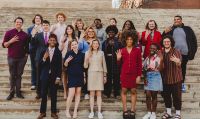 Team photo for the new Asynchronous Speech Championship