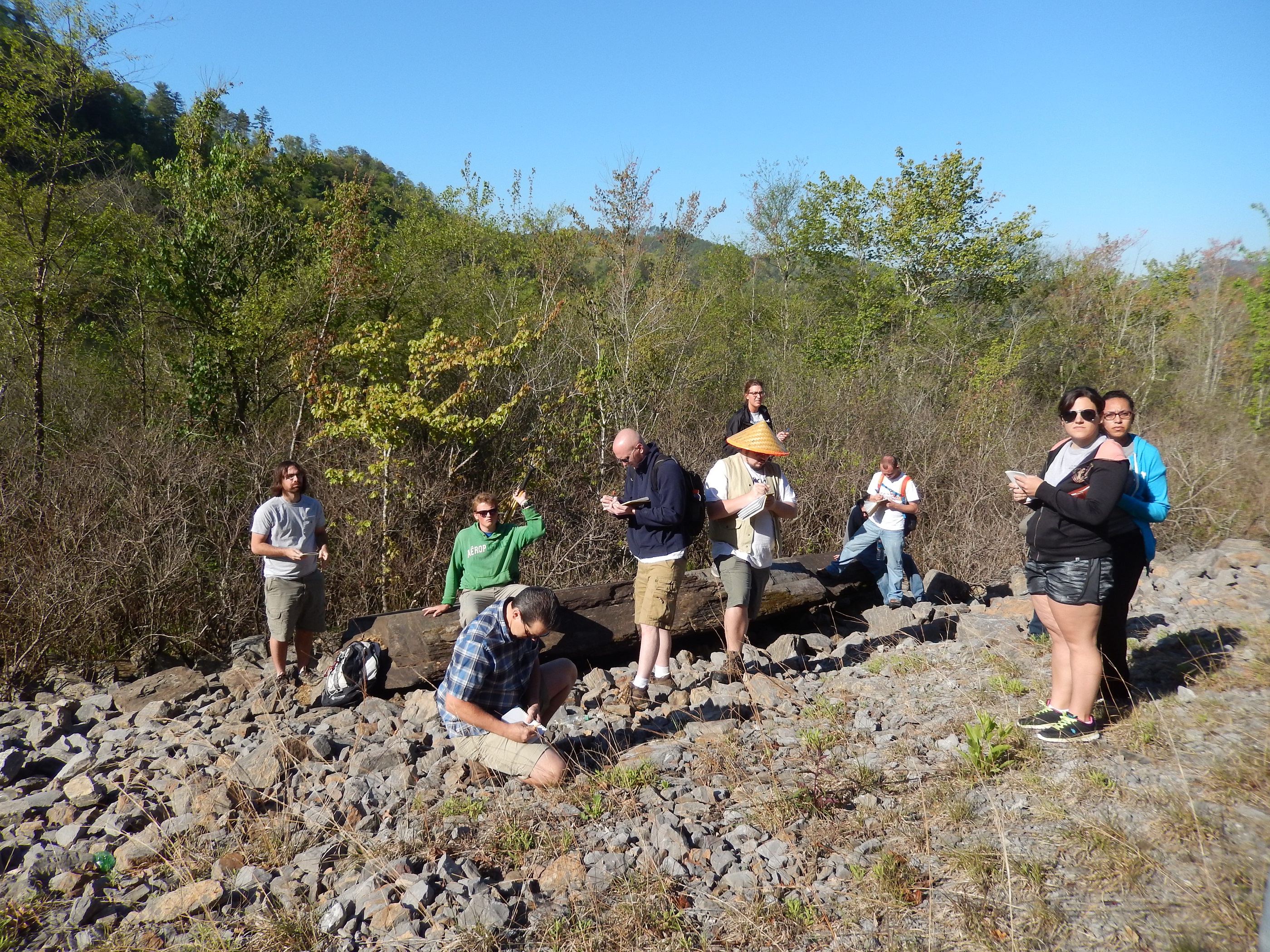 Students in Field
