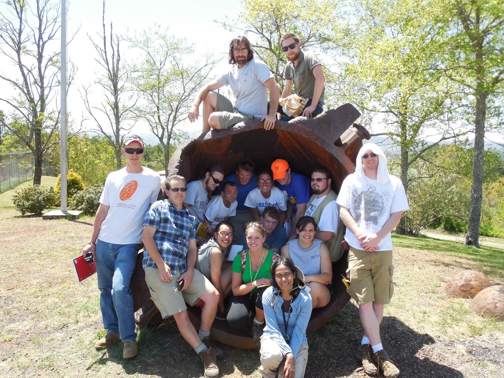 Students in Field
