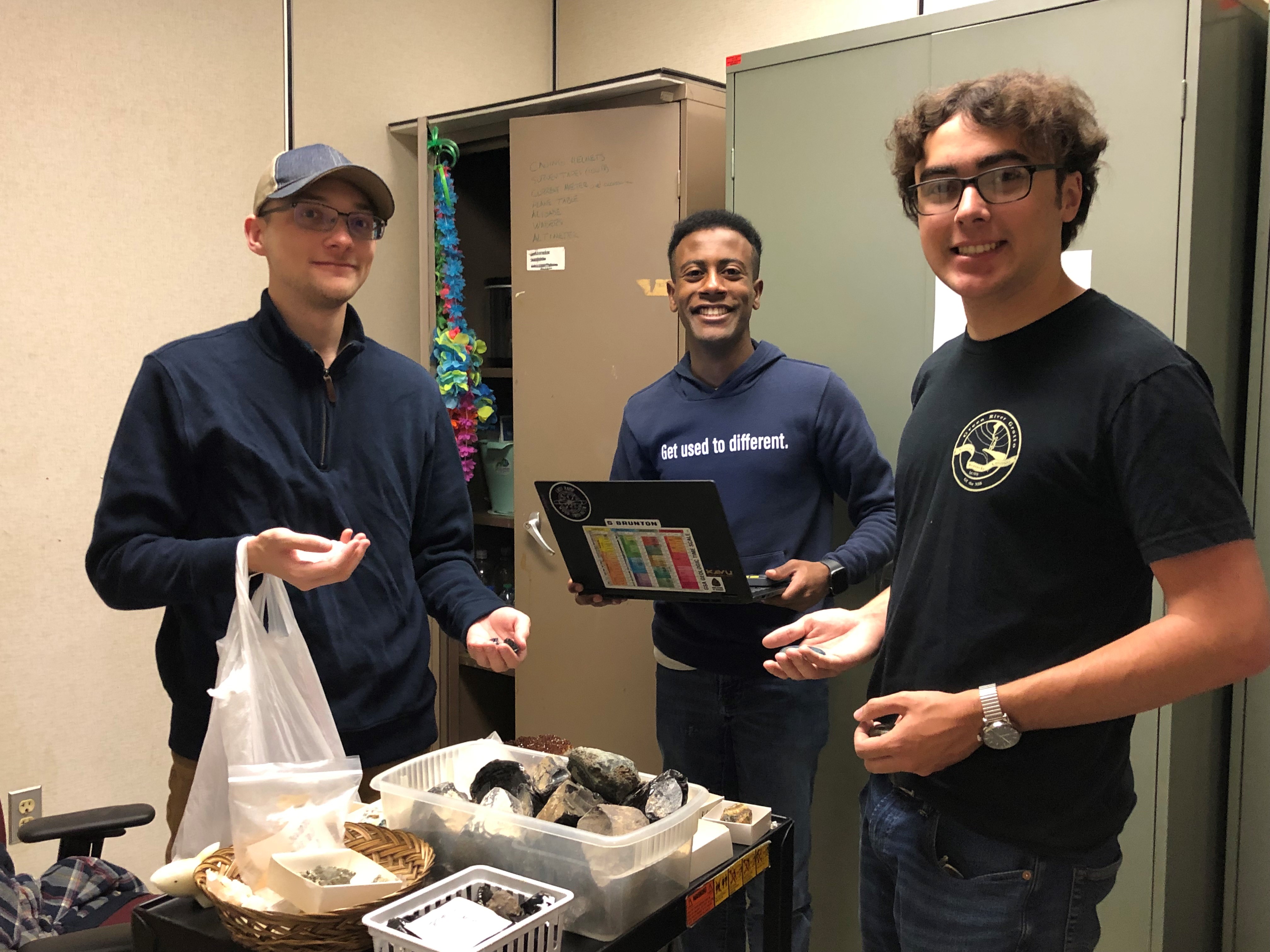 Students in Field