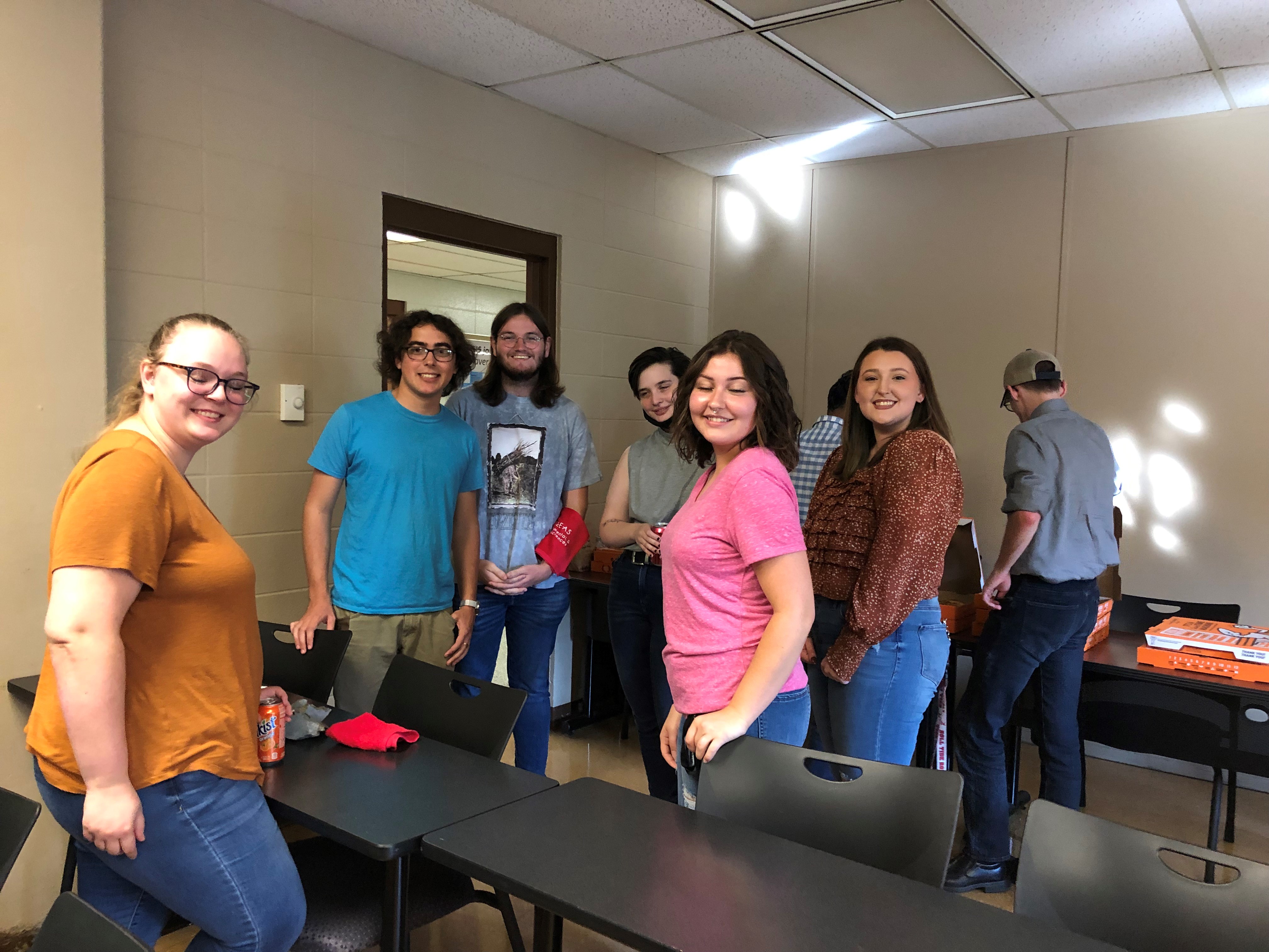 Students in Field