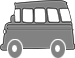 icon representing a school bus