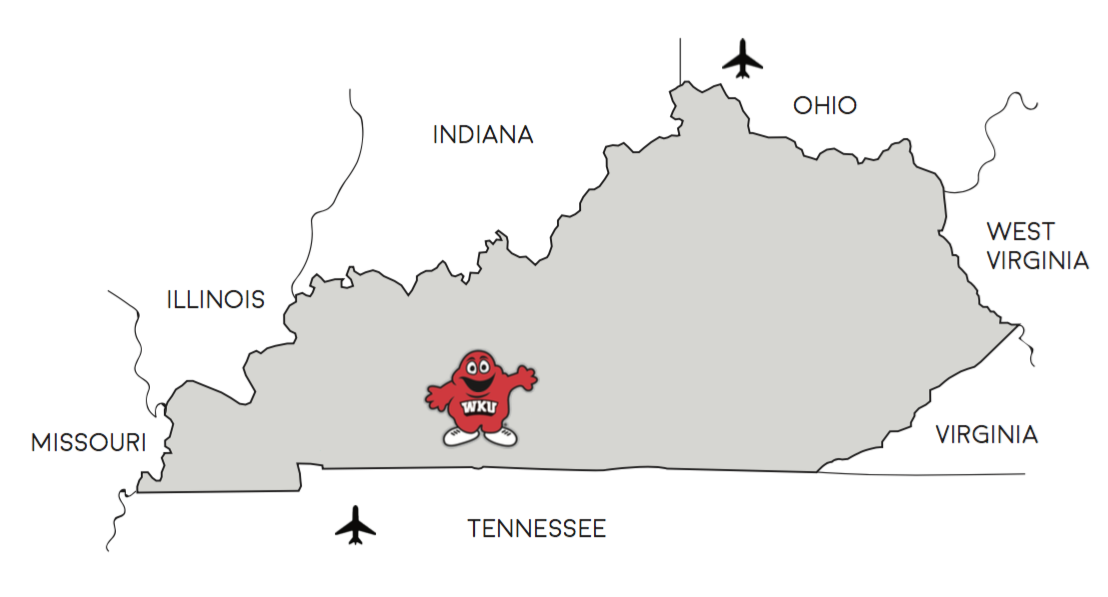 KY MAP