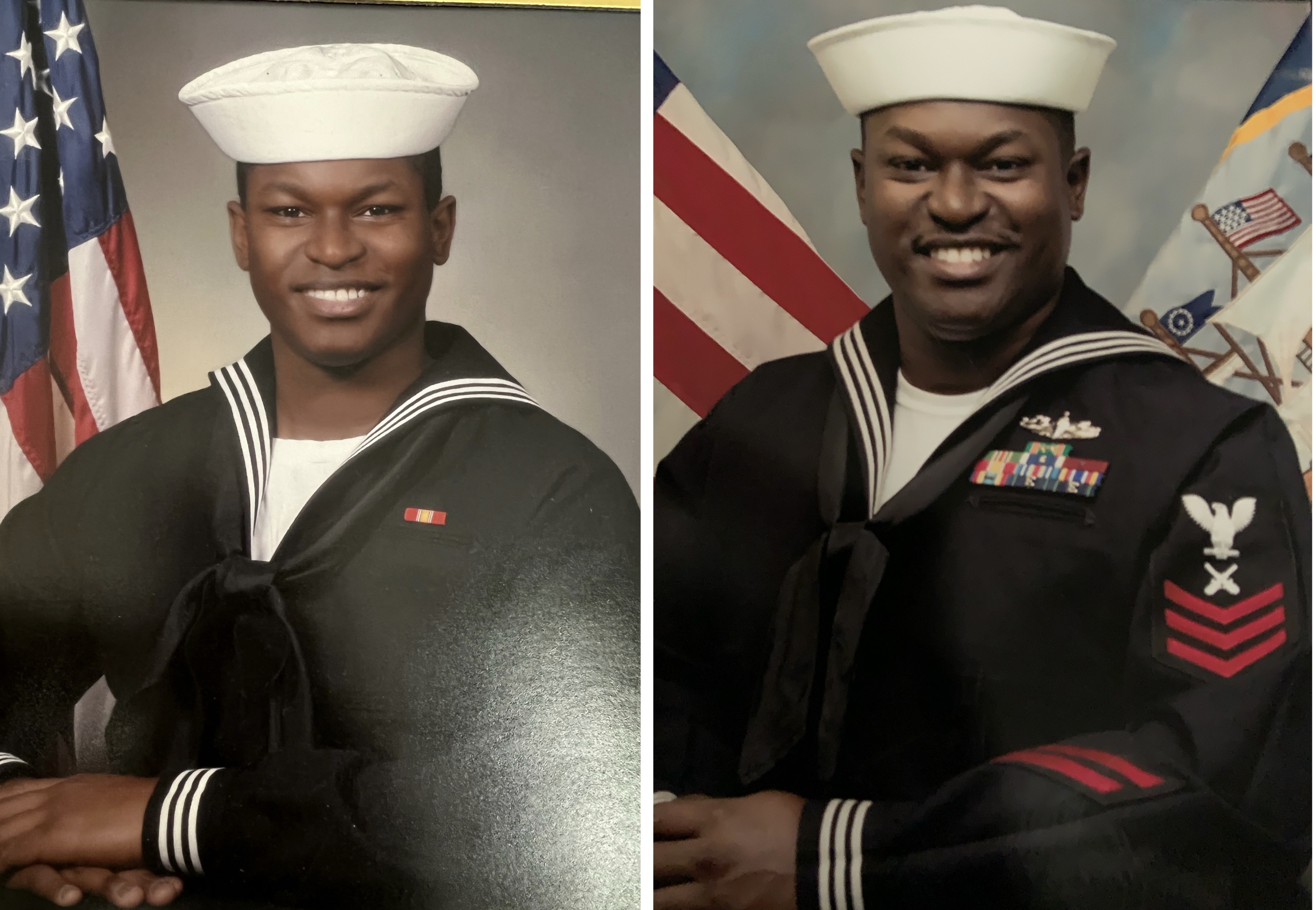 Jarae Thompson photo Jarae Thompson navy photo