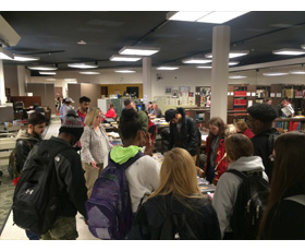 University Experience class tours Special Collections 