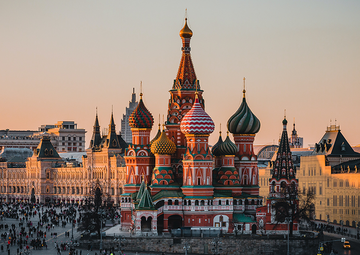 Russia city Scape