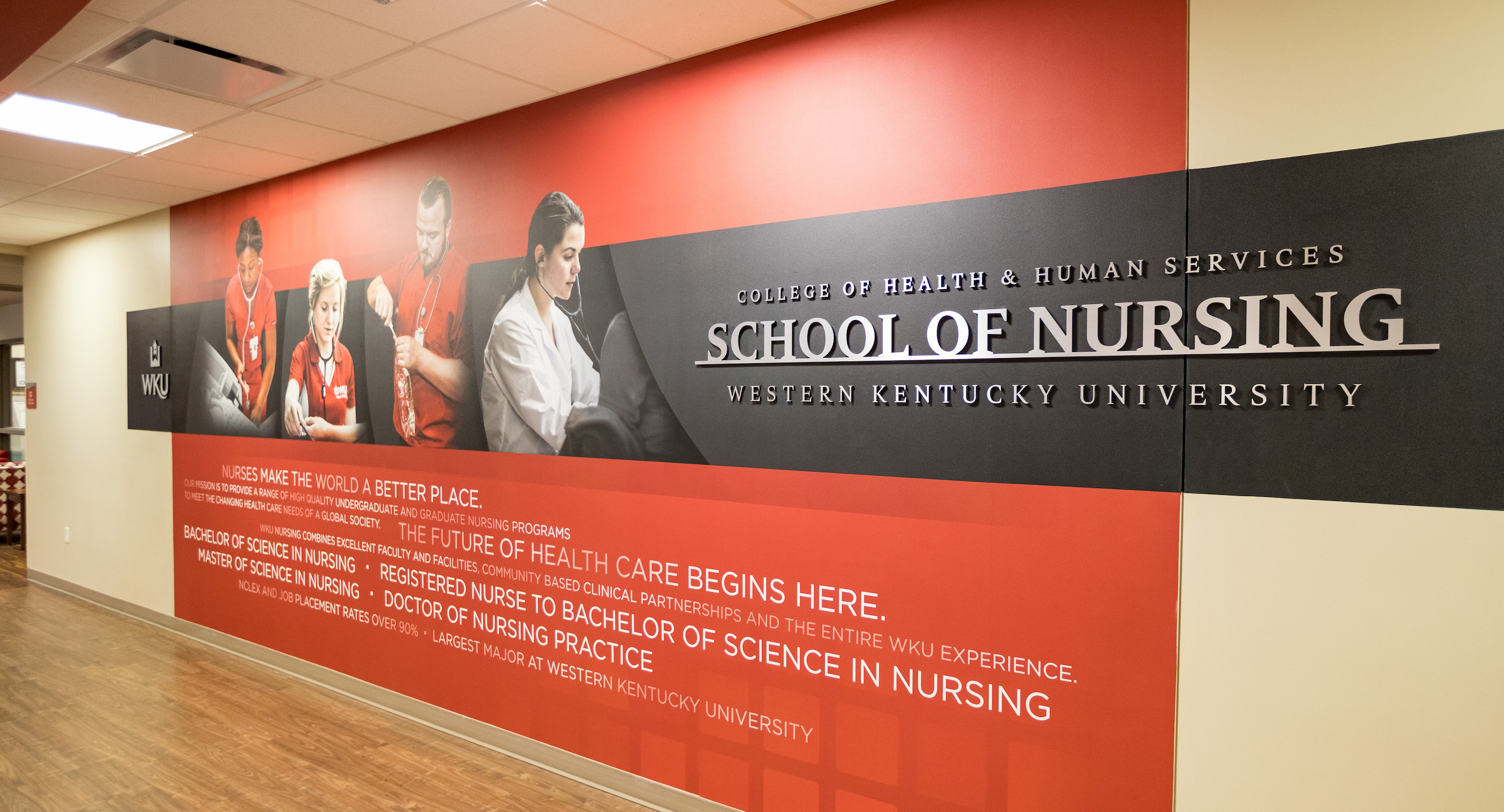 Nursing Building Hallway