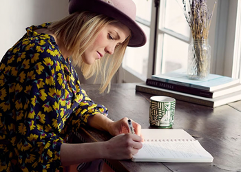Woman Writing