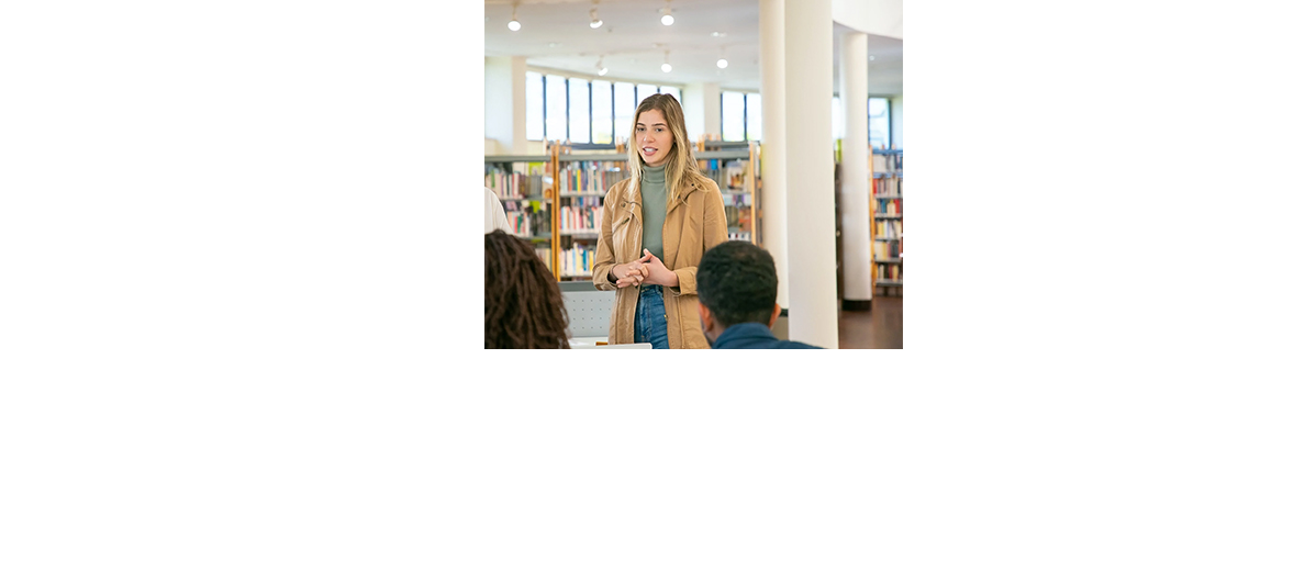 woman teaching