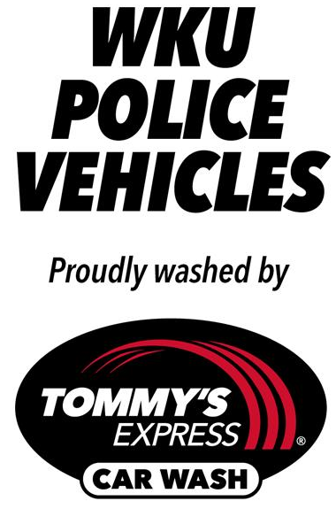 The police department's official car wash