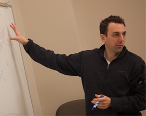 Dr. Brown teaching
