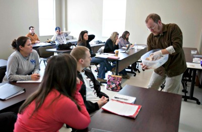 Dr. Hahn teaching