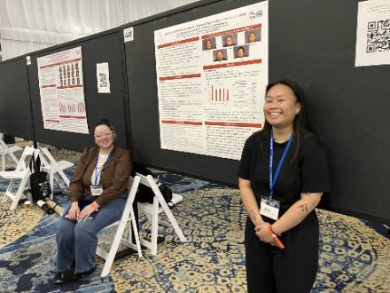 Alana and Sheila presenting at VSS 2025