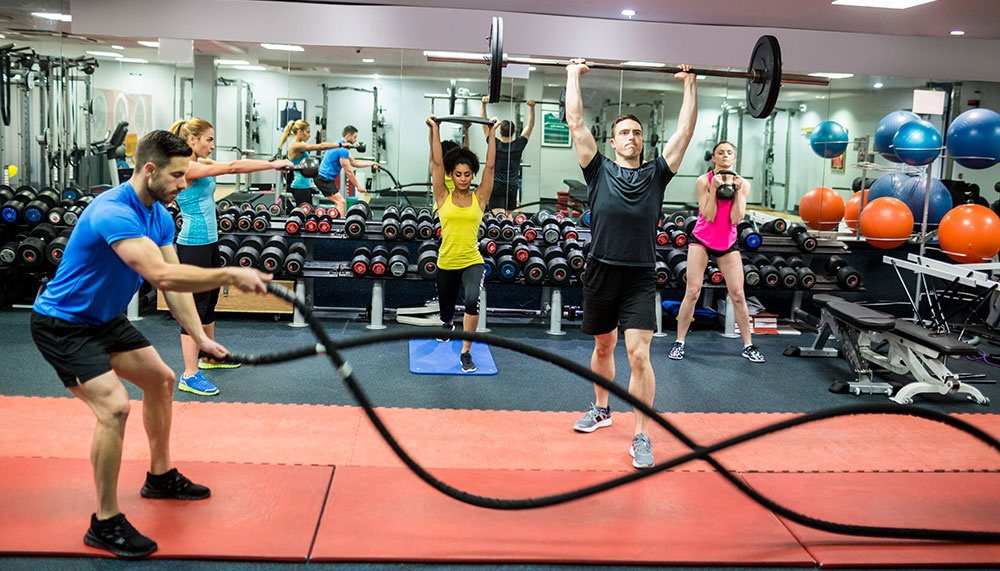 fitness room