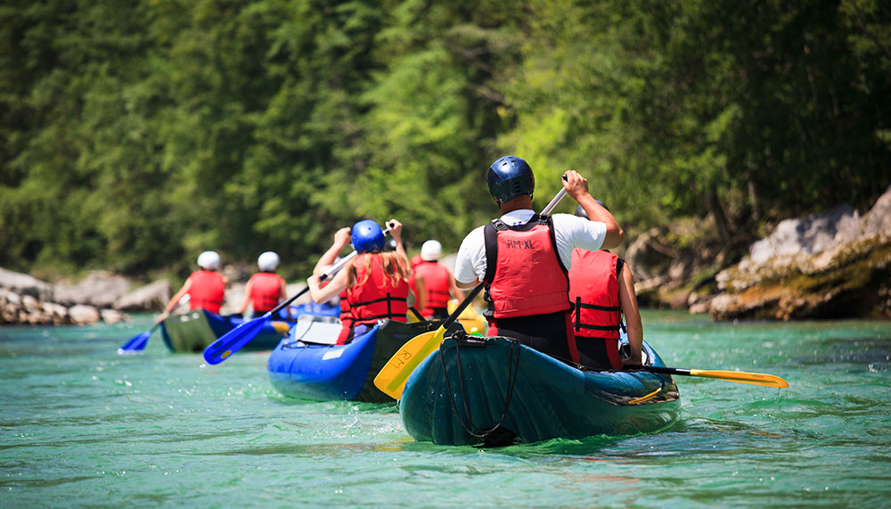 kayaking