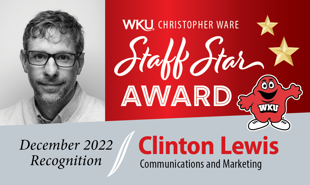 Clinton Lewis December Staff Star Clinton Lewis