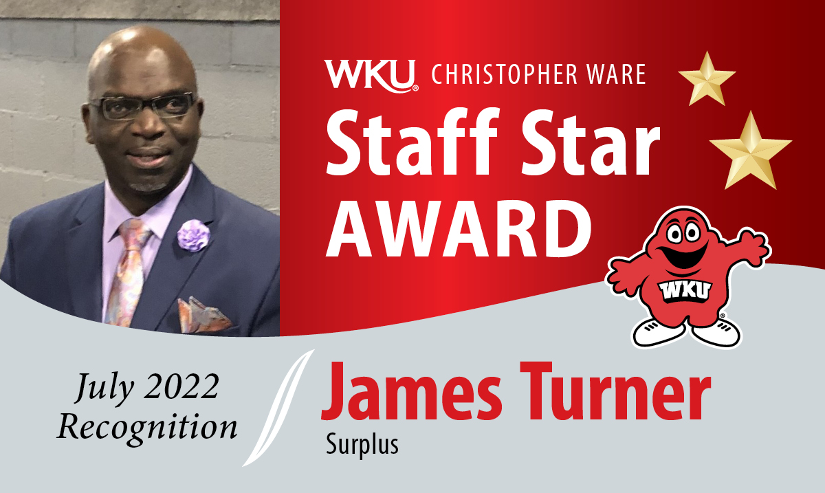 James Turner Christopher Ware Staff Star July 2022