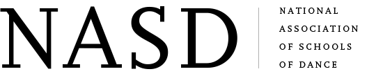National Association of Schools of Dance Text Based Logo