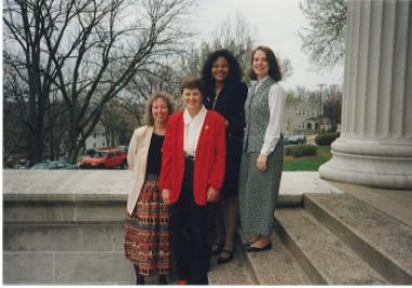 A picture of Jane, Jimmie, Sharon, and Anita