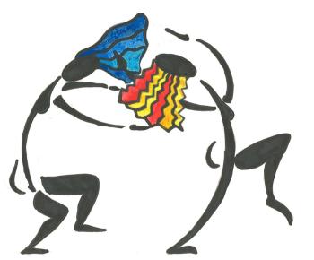 dancing figures